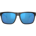 Spearo XL, Matte Black/Blue Mirror 580g Polarised Glass Lenses