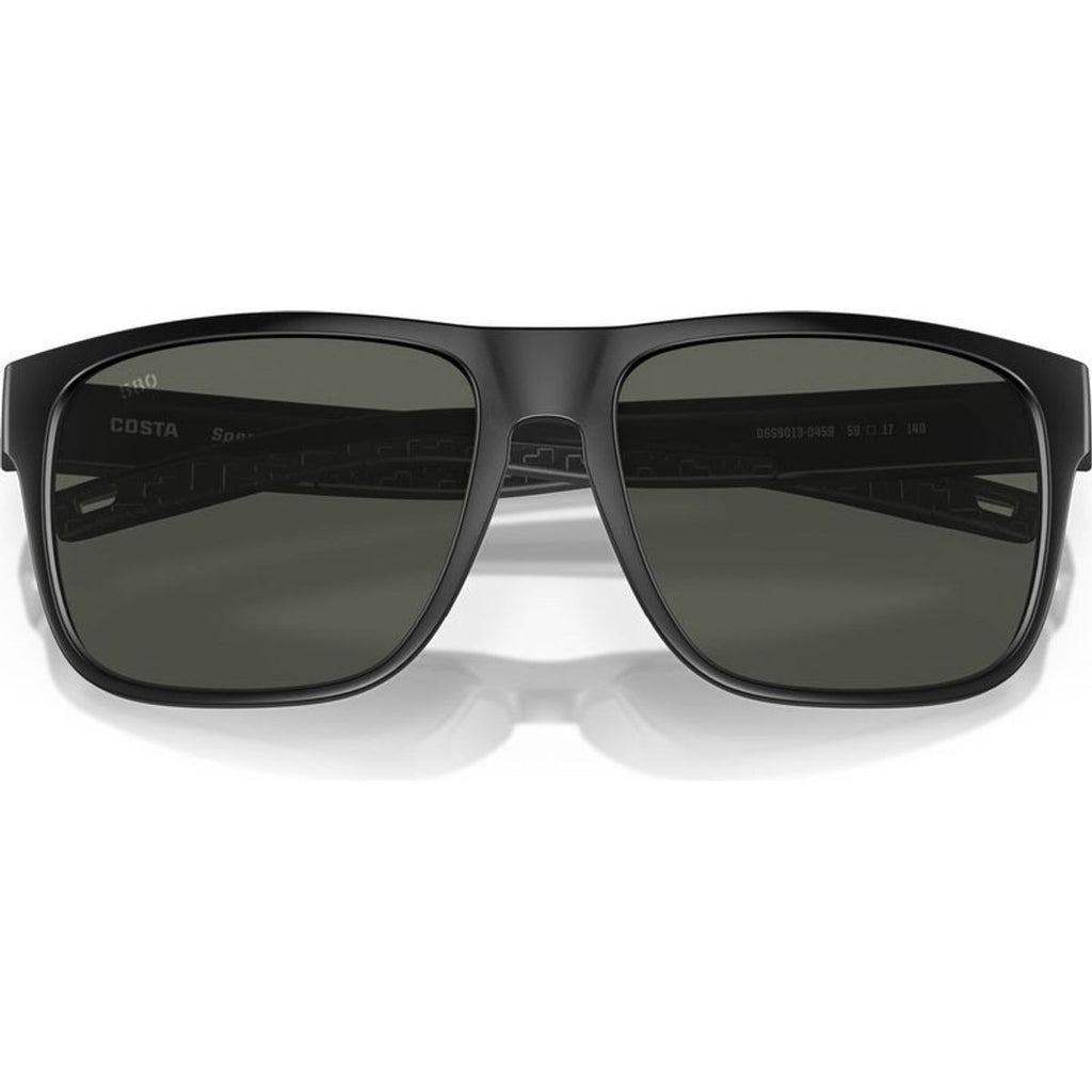 Spearo XL, Matte Black/Grey 580g Polarised Glass Lenses
