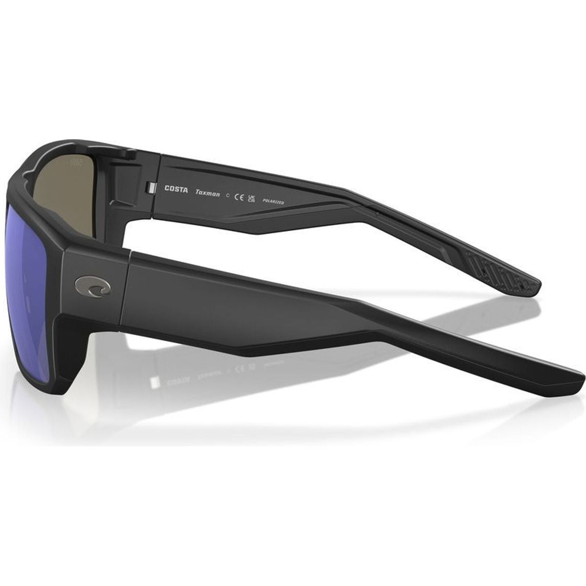 Taxman, Matte Black/Blue Mirror 580g Polarised Glass Lenses