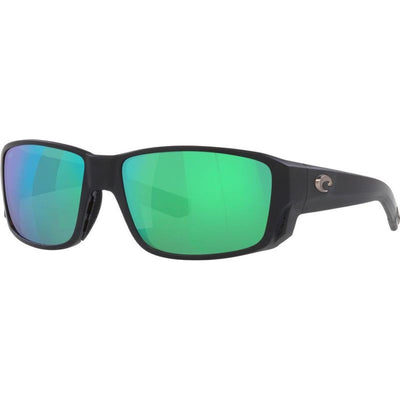 Tuna Alley Pro, Matte Black/Green Mirror 580g Polarised Glass Lenses