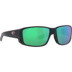 Tuna Alley Pro, Matte Black/Green Mirror 580g Polarised Glass Lenses