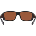 Tuna Alley Pro, Matte Black/Green Mirror 580g Polarised Glass Lenses