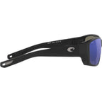 Tuna Alley Pro, Matte Black/Blue Mirror Polarised Glass Lenses