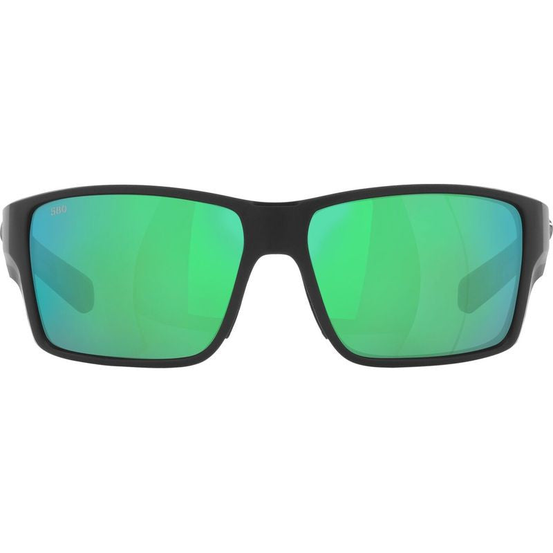 Reefton Pro, Matte Black/Green Mirror 580g Polarised Glass Lenses
