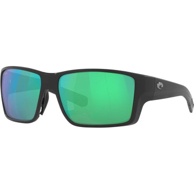 Reefton Pro, Matte Black/Green Mirror 580g Polarised Glass Lenses