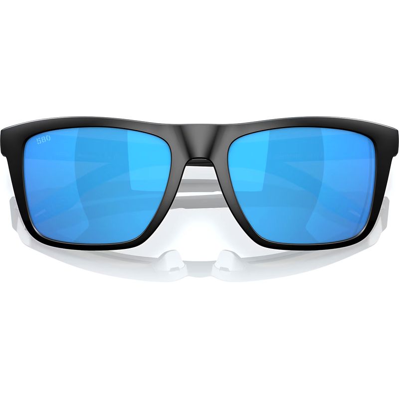 Costa Mainsail Matte Black Blue Polarised Front2