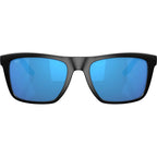 Costa Mainsail Matte Black Blue Polarised Front
