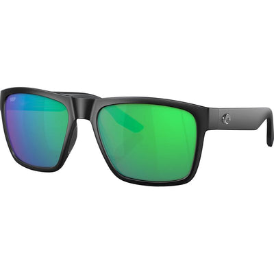 Costa Paunch XL Matte Black Green Angle