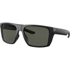Costa Lido Matte Black Grey Polarised Angle