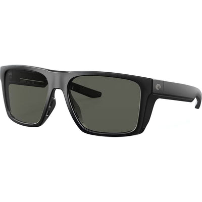 Costa Lido Matte Black Grey Polarised Angle