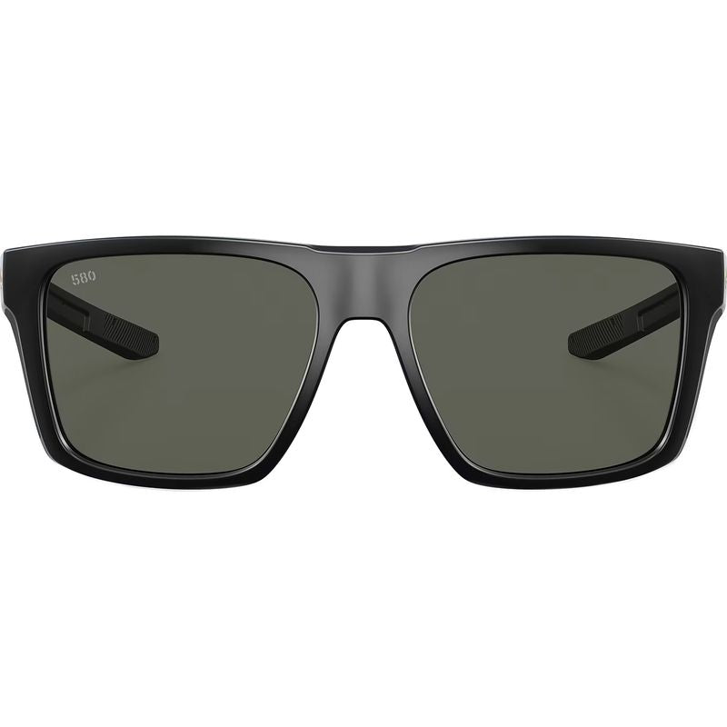 Costa Lido Matte Black Grey Polarised Front