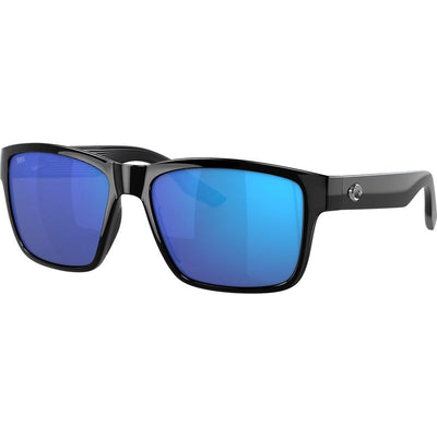 Costa Paunch Black Blue Mirror Polarised Angle