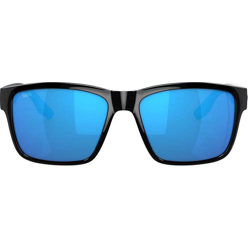 Costa Paunch Black Blue Mirror Polarised Front