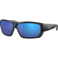 Costa Tuna Alley Matte Black Blue Angle