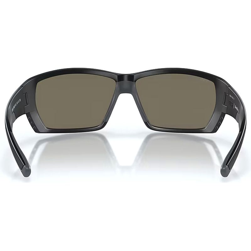 Costa Tuna Alley Matte Black Blue Inner Frame
