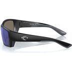 Costa Tuna Alley Matte Black Blue Temple