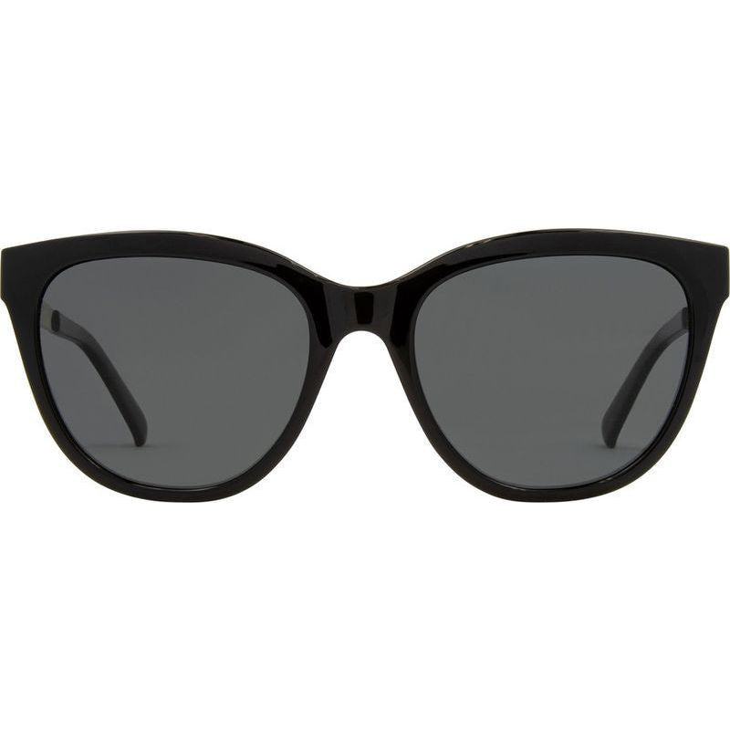 Allure, Gloss Black and Gold/Grey Polarised Lenses