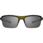 Crux N, Matte Crystal Olive/Graphite Silver Flash Mirror Polarised Lenses