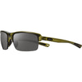 Crux N, Matte Crystal Olive/Graphite Silver Flash Mirror Polarised Lenses