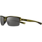 Crux N, Matte Crystal Olive/Graphite Silver Flash Mirror Polarised Lenses