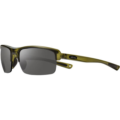 Crux N, Matte Crystal Olive/Graphite Silver Flash Mirror Polarised Lenses