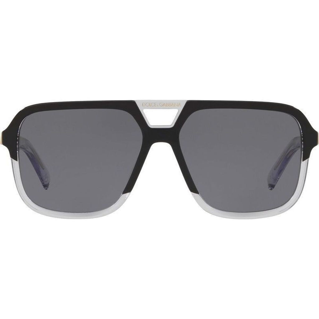 DG4354, Black on Crystal/Dark Grey Polarised Lenses