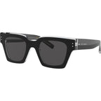 DG4413, Black and Crystal/Grey Lenses