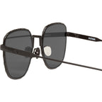 Dotan, Matte Black Titanium/Grey Lenses