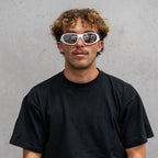 The Box 2.0, White/LL Silver Ionised Polarised Lenses