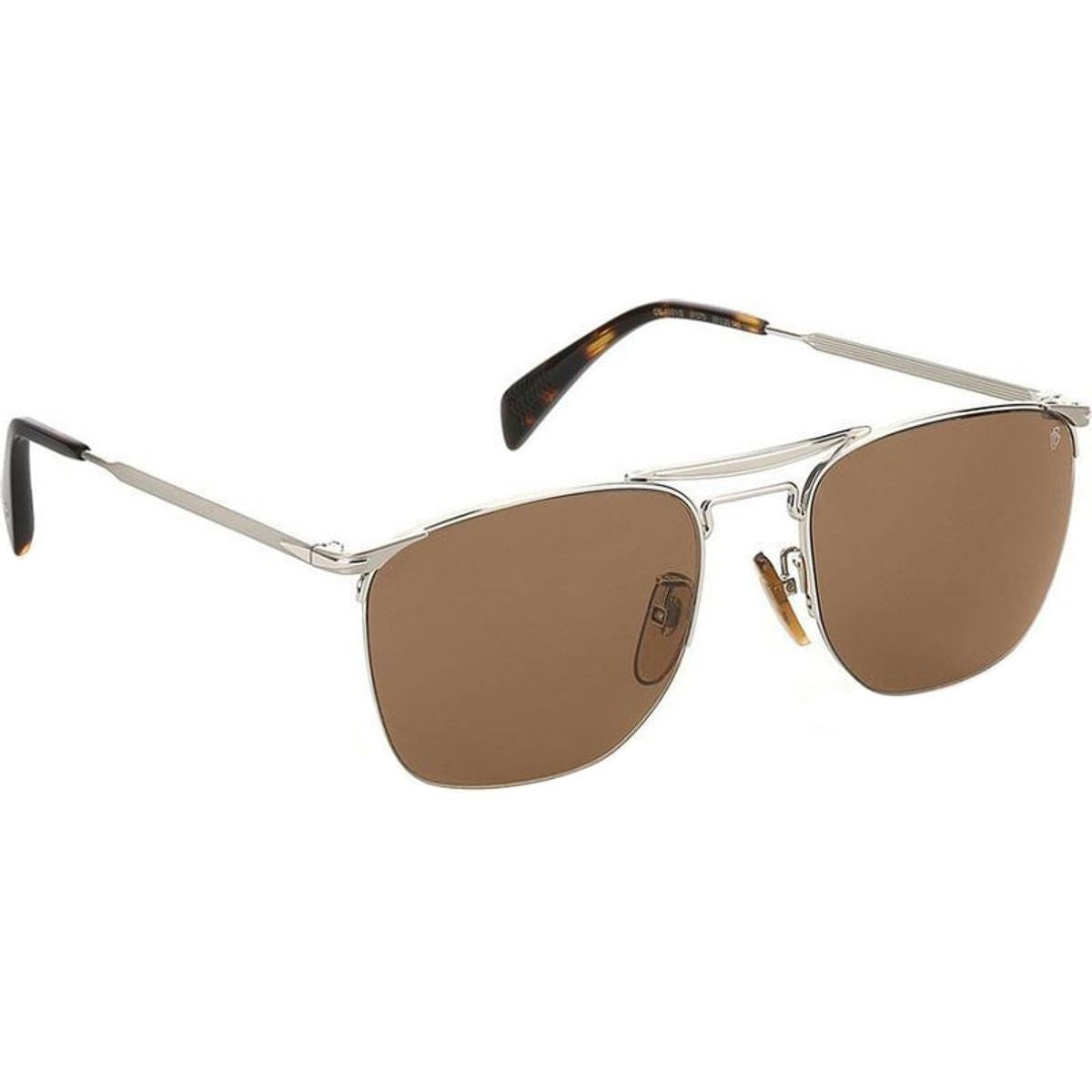 Shop the David Beckham DB 1001/S Sunglasses Palladium/Brown – Just