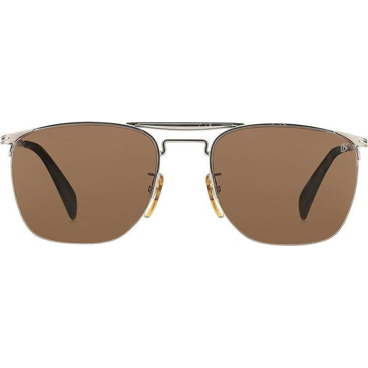 Shop the David Beckham DB 1001/S Sunglasses Palladium/Brown – Just