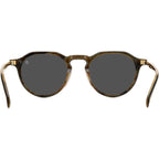 DB 1171/S, Striped Black and Beige/Grey Lenses