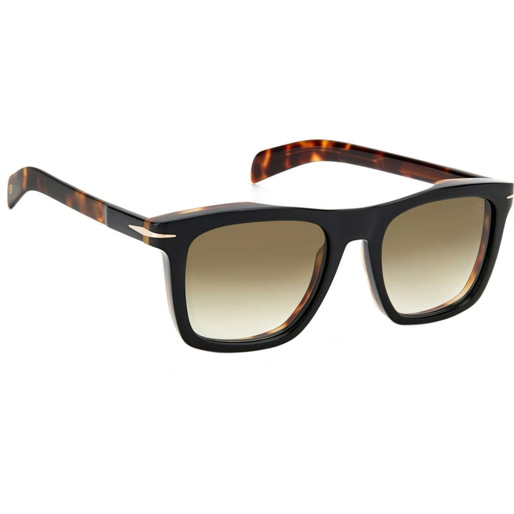 DB 7000/S, Black Havana/Green Shaded Lenses