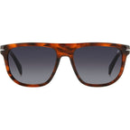DB 7111/S, Brown Horn/Dark Grey Gradient Lenses