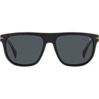 DB 7111/S, Matte Black Gold/Grey Lenses