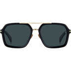 DB 7128/S, Black/Blue Lenses