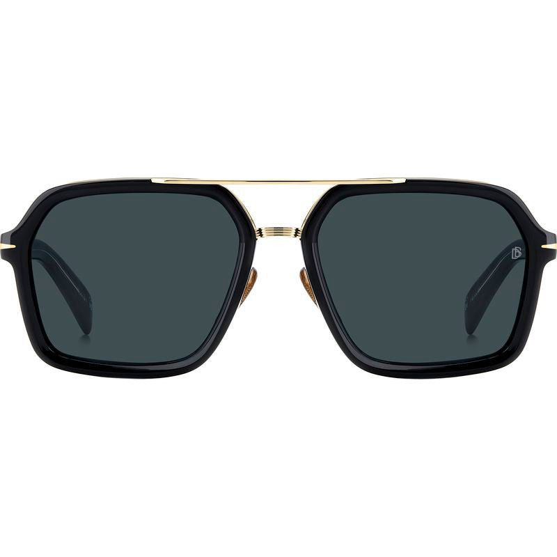 DB 7128/S, Black/Blue Lenses