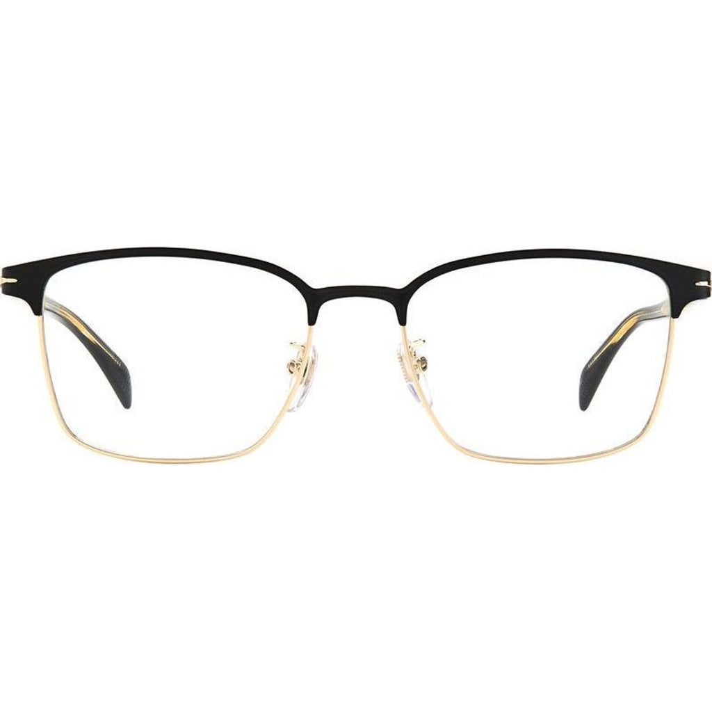 DB 1059/F, Matte Black Gold/Clear Lenses