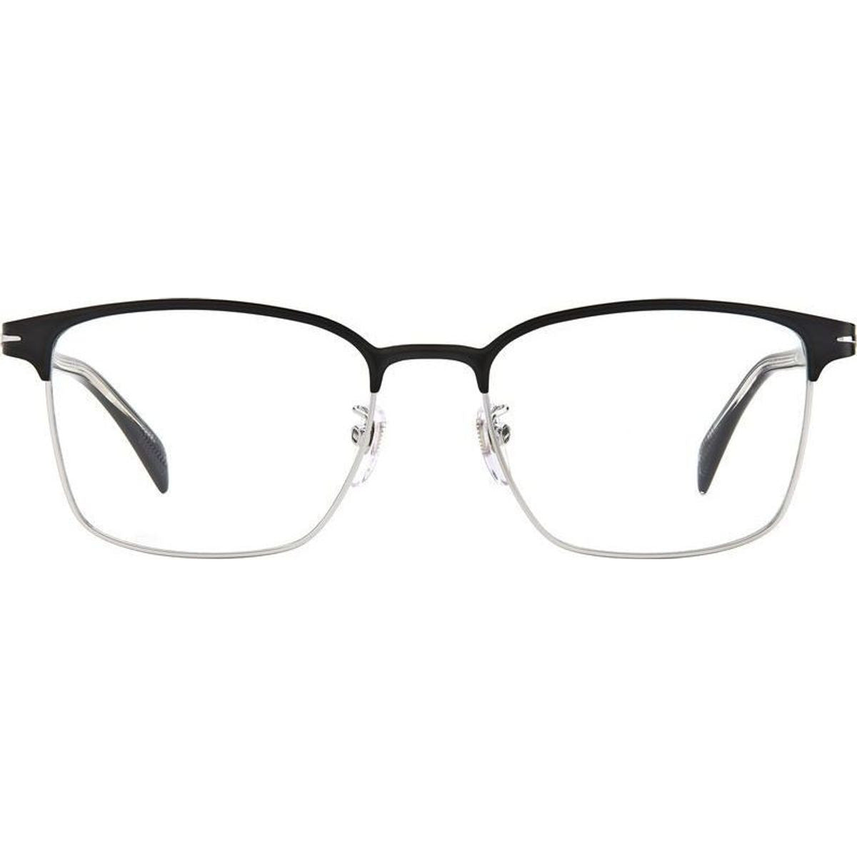 DB 1059/F, Matte Black Ruthenium/Clear Lenses