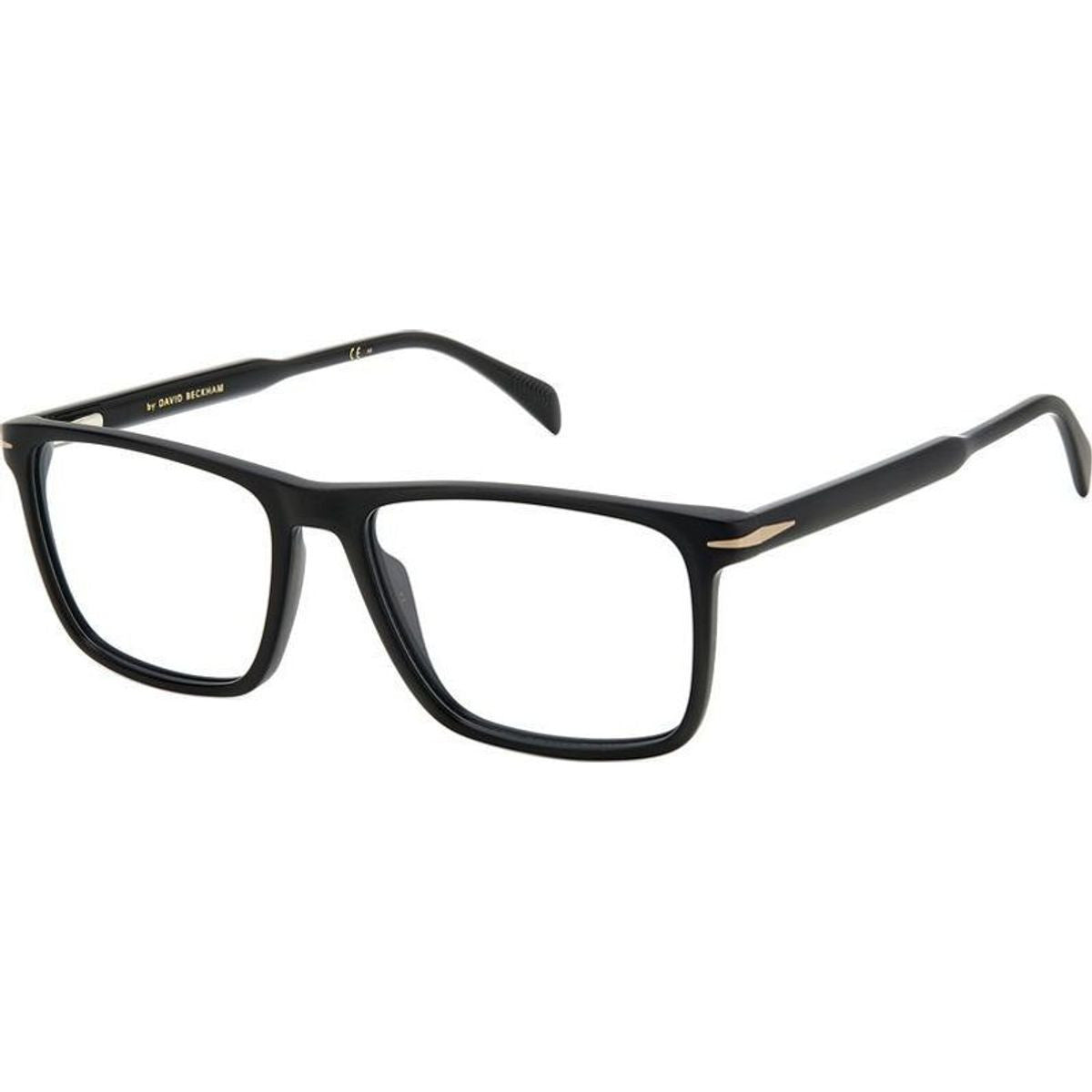 DB 1124, Matte Black/Clear Lenses