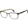 DB 1137, Matte Black Gold/Clear Lenses