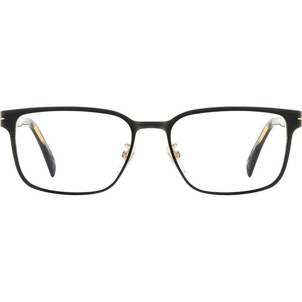 DB 1137, Matte Black Gold/Clear Lenses