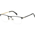 DB 1146, Matte Black Gold/Clear Lenses