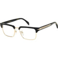 DB 7112, Black Gold/Clear Lenses