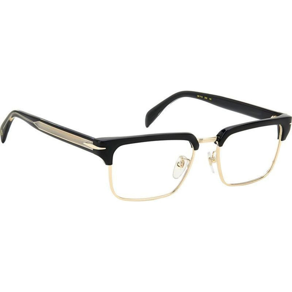 DB 7112, Black Gold/Clear Lenses