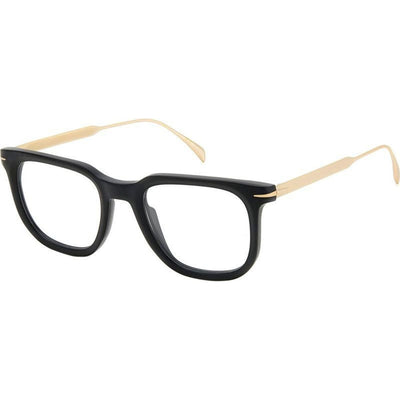 DB 7119, Matte Black Gold/Clear Lenses