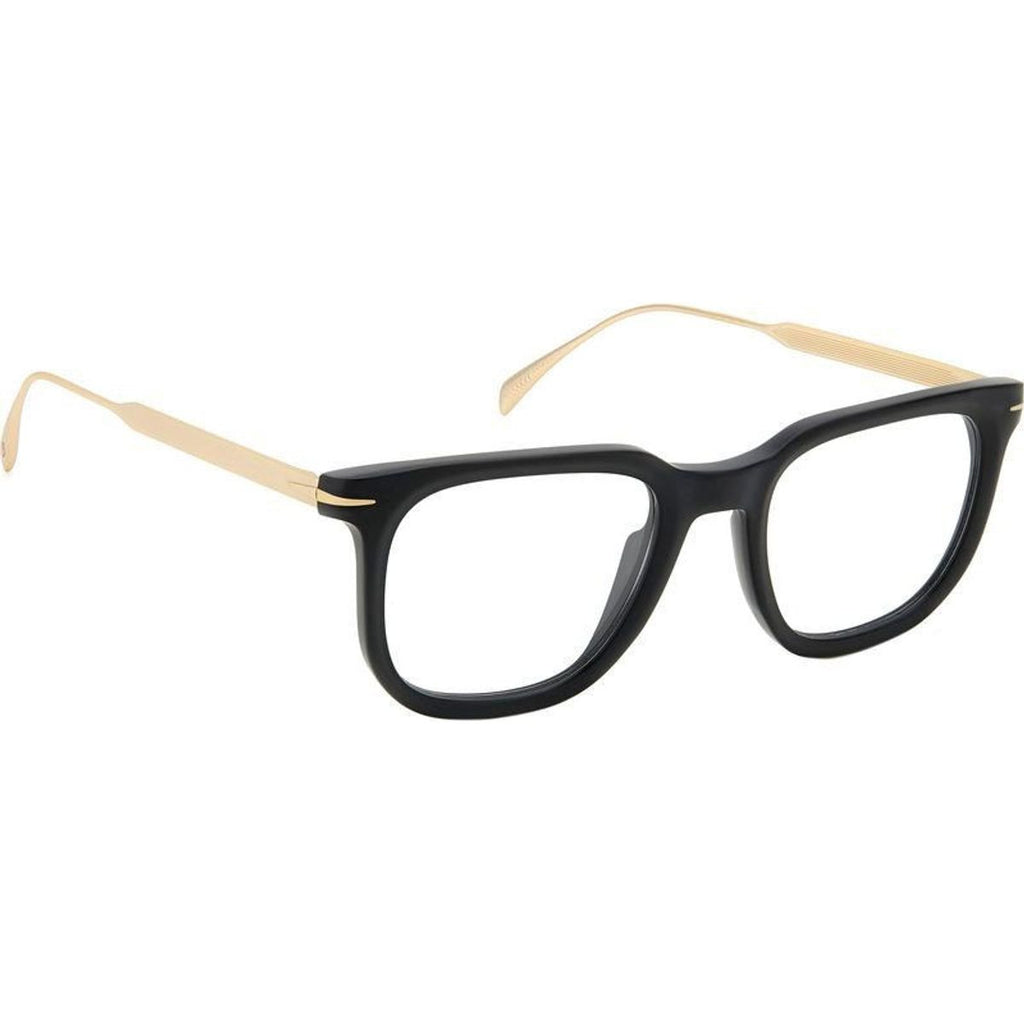 DB 7119, Matte Black Gold/Clear Lenses