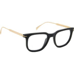 DB 7119, Matte Black Gold/Clear Lenses