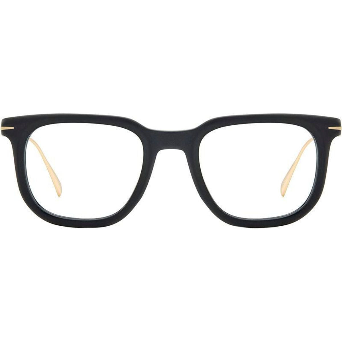 DB 7119, Matte Black Gold/Clear Lenses