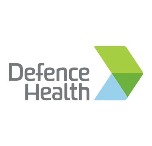 Defence health logo